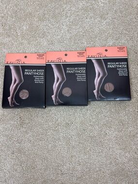 Ravinia Queen suntan regular sheer Pantyhose